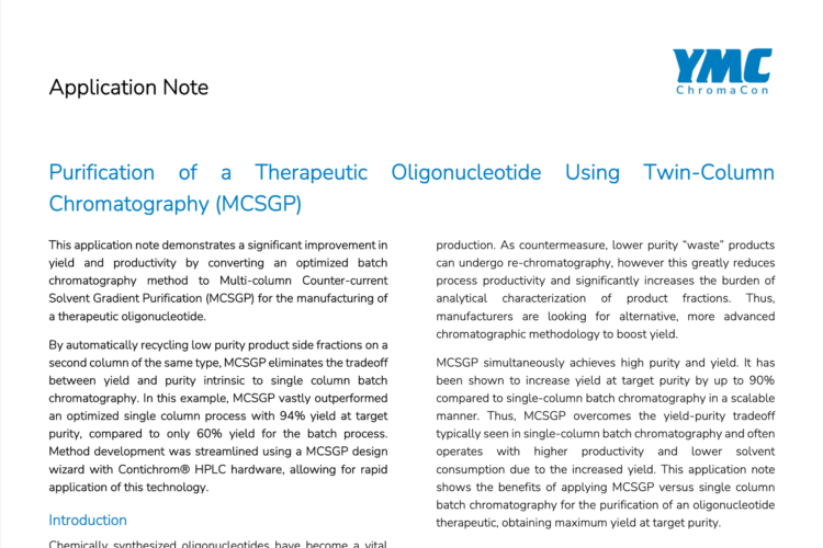 MCSGP Application Note